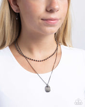 Load image into Gallery viewer, Lyrical Luminescence - Black Gunmetal Necklace