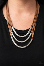 Load image into Gallery viewer, Mechanical Mania - Brown Necklace