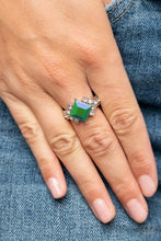 Load image into Gallery viewer, Mind-Blowing Brilliance - Green Dainty Ring