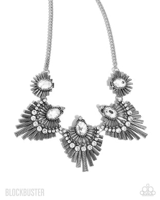 Miss YOU-niverse - White Necklace
