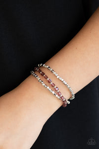 Mix and Mash - Purple Set of Bracelets