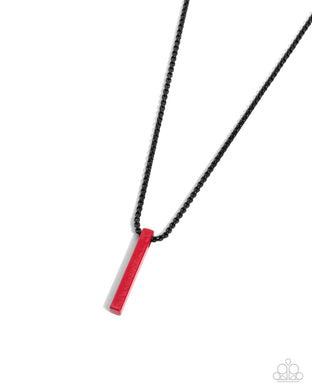 Modern Mix - Red Necklace