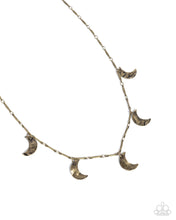 Load image into Gallery viewer, Moon Movement - Brass Necklace