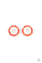 Load image into Gallery viewer, Nautical Notion - Orange Post Earrings