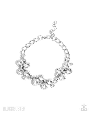 Old Hollywood - White Bracelet