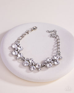 Old Hollywood - White Bracelet