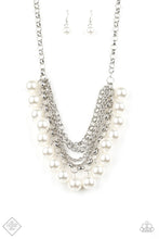 Load image into Gallery viewer, One-Way Wall Street - White Necklace