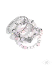 Load image into Gallery viewer, Optimistic Opulence - Pink Set of Bracelets