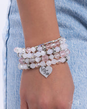 Load image into Gallery viewer, Optimistic Opulence - Pink Set of Bracelets