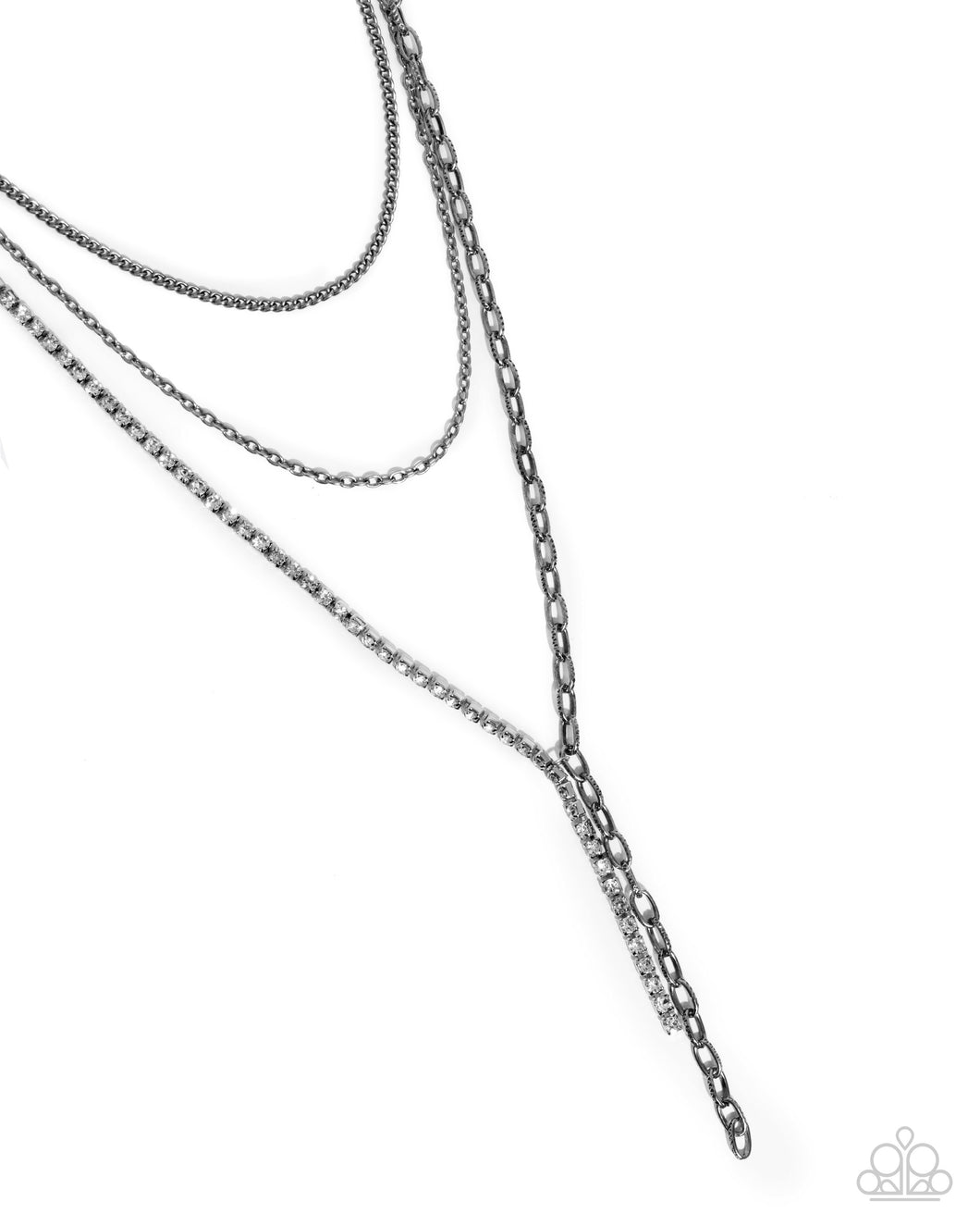 Ornate Obsession - White Necklace