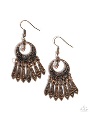 PRAIRIE For Me - Copper Earrings