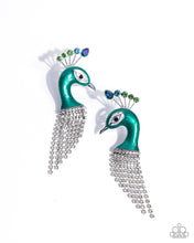 Load image into Gallery viewer, Pampered Peacock - Multi Post Earrings