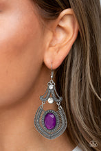 Load image into Gallery viewer, Panama Palace - Purple Earrings