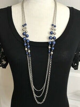 Load image into Gallery viewer, Charmingly Colorful - Blue Necklace