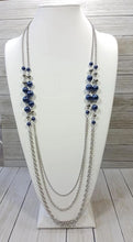 Load image into Gallery viewer, Charmingly Colorful - Blue Necklace