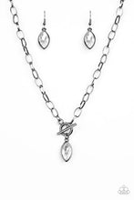 Load image into Gallery viewer, Club Sparkle - Black Gunmetal Necklace