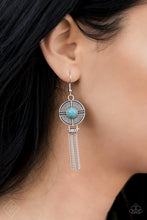 Load image into Gallery viewer, Desert Voyage - Blue Earrings