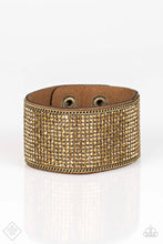 Load image into Gallery viewer, Glitter Gossip - Brass Bracelet