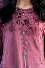 Load image into Gallery viewer, Life is a Voyage - Blue Necklace