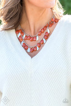 Load image into Gallery viewer, Life of the FIESTA - Orange Necklace