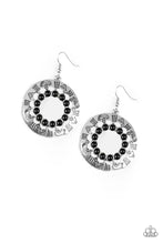 Load image into Gallery viewer, Organically Omega - Black Earrings