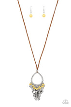 Load image into Gallery viewer, Paradise Pageantry - Yellow Necklace