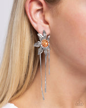 Load image into Gallery viewer, Pearl Panorama - Orange Post Earrings
