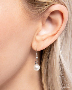 Pearl Pedestal - Blue Necklace
