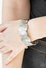 Load image into Gallery viewer, Pleasantly Posy - Silver Bracelet