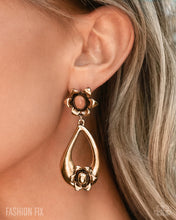 Load image into Gallery viewer, Profound Plenty - Orange Post Earrings