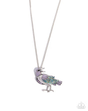 Load image into Gallery viewer, Radiant Raven - Purple Necklace