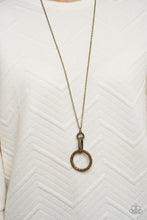 Load image into Gallery viewer, Radiant Ringleader - Brass Necklace