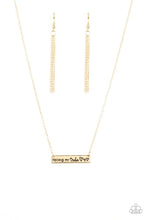 Load image into Gallery viewer, Raising My Tribe - Gold Necklace