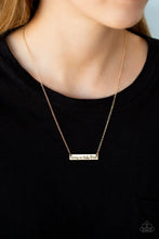 Load image into Gallery viewer, Raising My Tribe - Gold Necklace