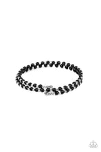 Load image into Gallery viewer, Regal Wraparound - Black Bracelet