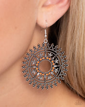 Load image into Gallery viewer, Revel in Radiance - Orange Earrings