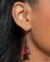 Load image into Gallery viewer, Rodeo Royalty - Red Earrings