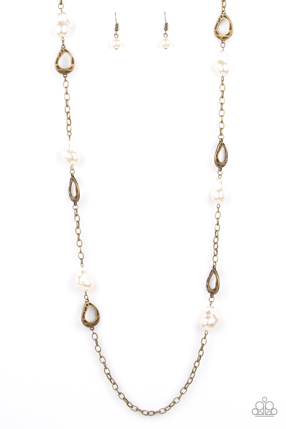 Rustic Refinery - Brass Necklace