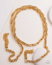 Load image into Gallery viewer, SCARFed for Attention - Gold Necklace