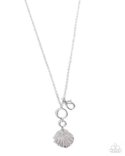 Load image into Gallery viewer, Seashell Socialite - White Lanyard