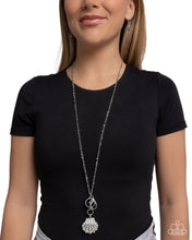 Load image into Gallery viewer, Seashell Socialite - White Lanyard