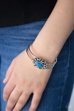 Load image into Gallery viewer, Serene Succulent - Blue Bracelet