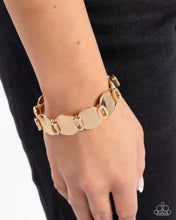 Load image into Gallery viewer, Shimmery Sneak Peek - Gold Bracelet