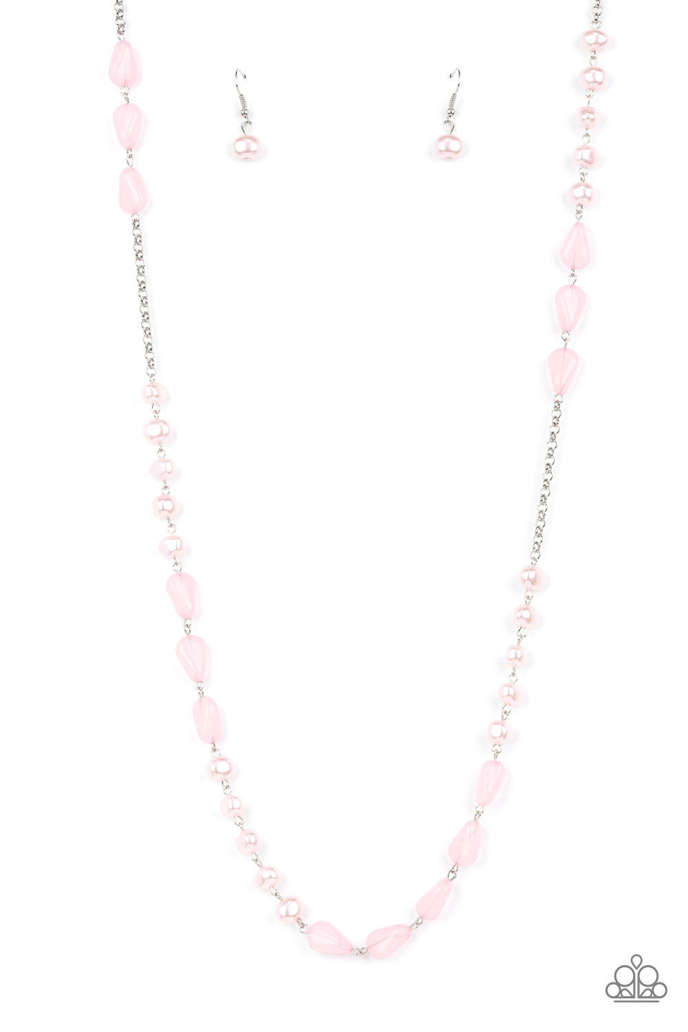 Shoreline Shimmer - Pink Necklace