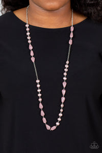 Shoreline Shimmer - Pink Necklace