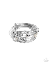 Load image into Gallery viewer, Showtime Sparkle - White Bracelet