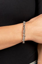Load image into Gallery viewer, Space Age Artisan - Silver Cuff Bracelet