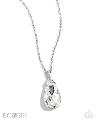 Spellbinding Sparkle - White Necklace