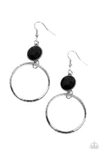 Load image into Gallery viewer, Standalone Sparkle - Black Earrings