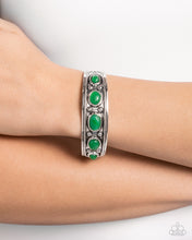 Load image into Gallery viewer, Stony Surprise - Green Bracelet